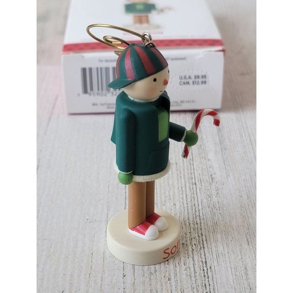Hallmark super son 2013 ornament Xmas candy cane - Picture 5 of 6